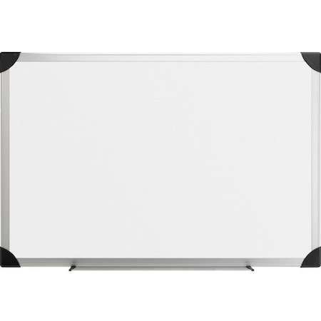 Lorell Dry-Erase Board, 6ft x4ft , Aluminum Frame/White LLR55653